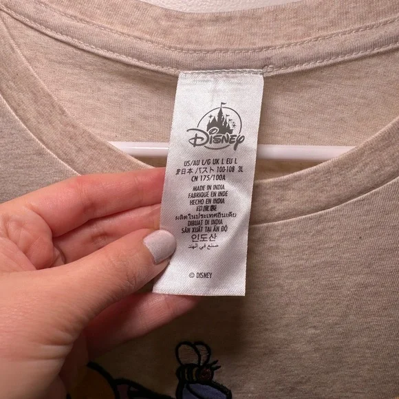 NWT Disney Winnie the Pooh and Piglet Halloween Embroidered T-Shirt for Women - Picture 6 of 12